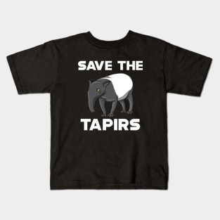 Tapir - Save the tapirs Kids T-Shirt